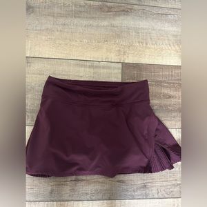 Lululemon tennis skirt size 4
